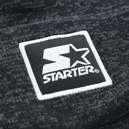 Starter - Bonnet Backboard Noir Chiné