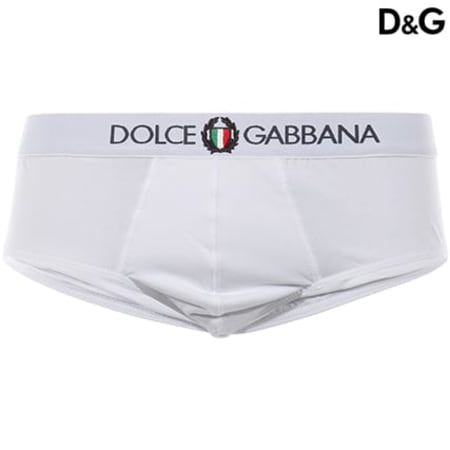 Dolce & Gabbana - Slip Extra Stretch Cotton Blanc