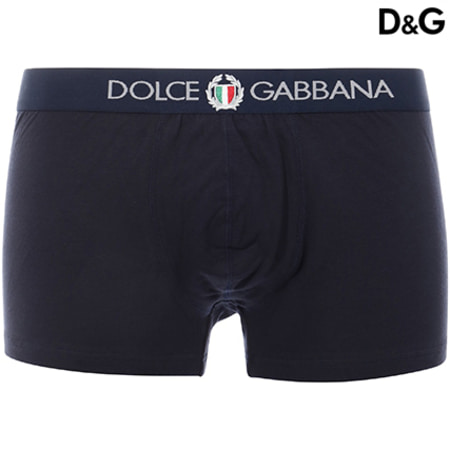Dolce & Gabbana - Boxer Extra Stretch Cotton Bleu Marine