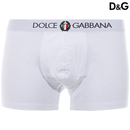 Dolce & Gabbana - Boxer Extra Stretch Cotton Blanc