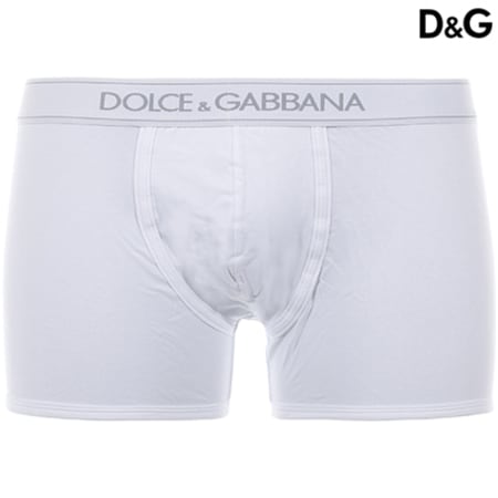 Dolce & Gabbana - Boxer Stretch Cotton Blanc