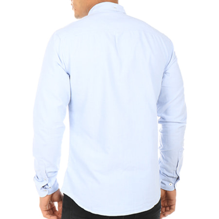 Tiffosi - Chemise Manches Longues Tommy Bleu Clair