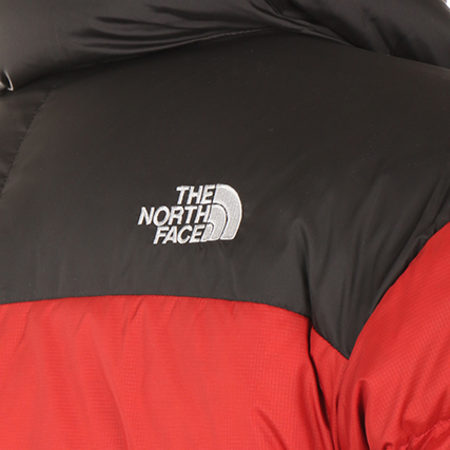 The North Face - Doudoune Nuptse 2 Rouge Noir 