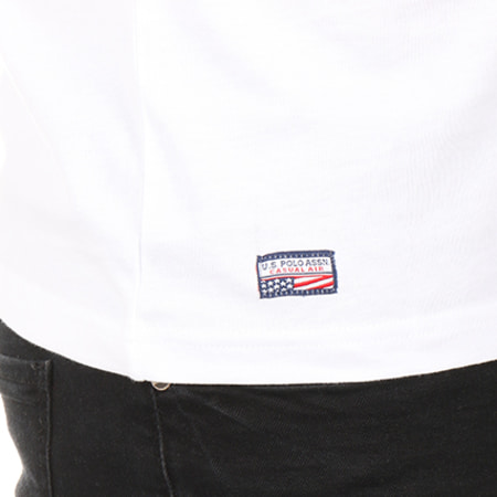 US Polo ASSN - Tee Shirt Casual Air Basic Blanc