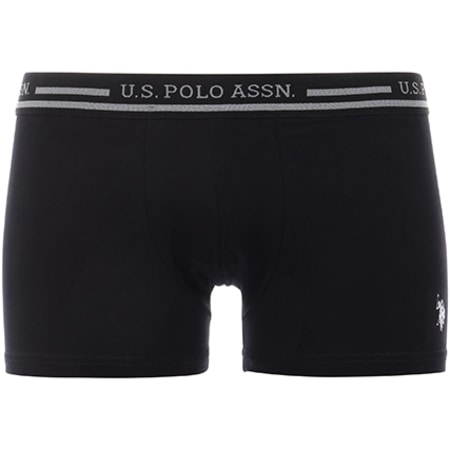 US Polo ASSN - Lot De 2 Boxers Basic USPA Noir