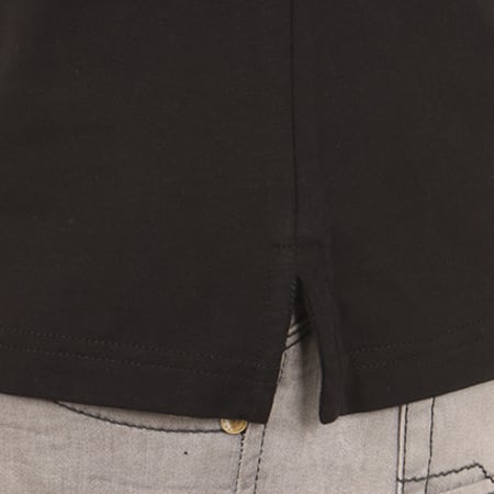 Versace Jeans Couture - Polo Manches Courtes Flash Wave Noir Argent