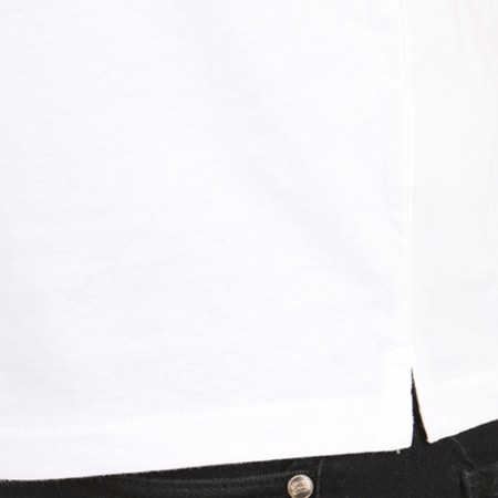 Classic Series - Tee Shirt Manches Raglan Essential Blanc Rouge