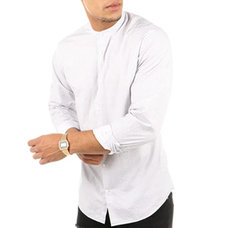 Selected - Chemise Manches Longues Donecole Blanc 