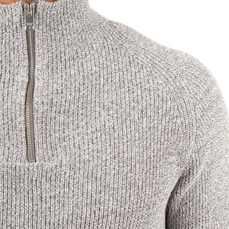 Selected - Pull Stitch Gris Chiné
