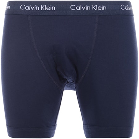 Calvin Klein - Lot De 3 Boxers B1390A Bleu Marine Noir 