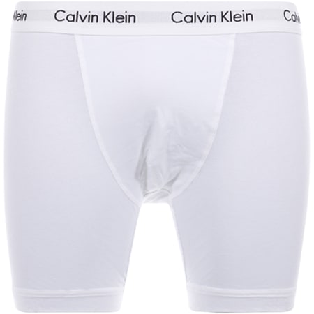 Calvin Klein - Lot De 3 Boxers B1390A Blanc Gris Chiné Noir