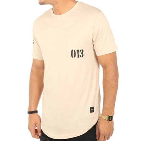 Only And Sons - Tee Shirt Poche Oversize Camp Ecru