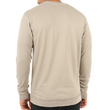 Only And Sons - Sweat Crewneck Band Vert Kaki 