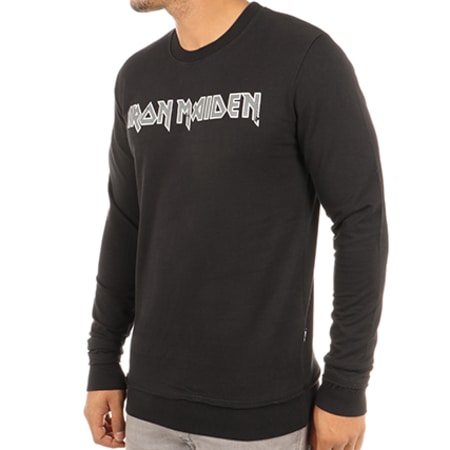 Only And Sons - Sweat Crewneck Band Noir