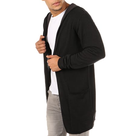 Only And Sons - Gilet Oversize Madison Noir 