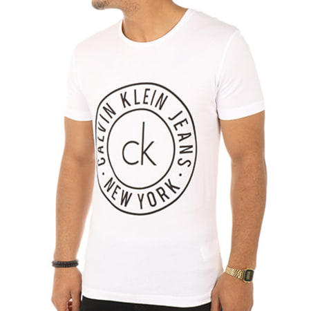 Calvin Klein - Tee Shirt Tirc 2 Blanc