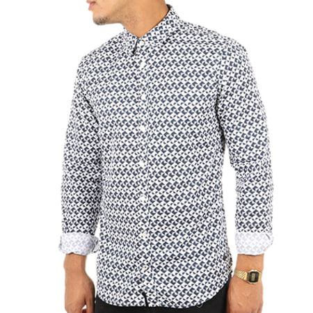 Casual Friday - Chemise Manches Longues 20501257 Noir Blanc 