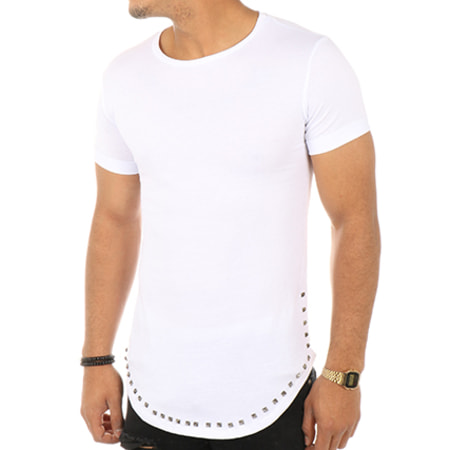 Terance Kole - Tee Shirt Oversize S6099 Blanc