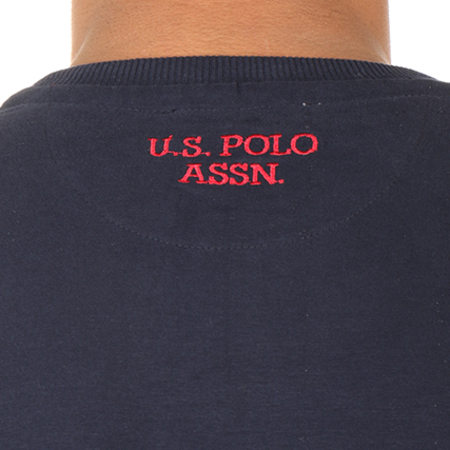 US Polo ASSN - Sweat Crewneck Logo Fleece Bleu Marine