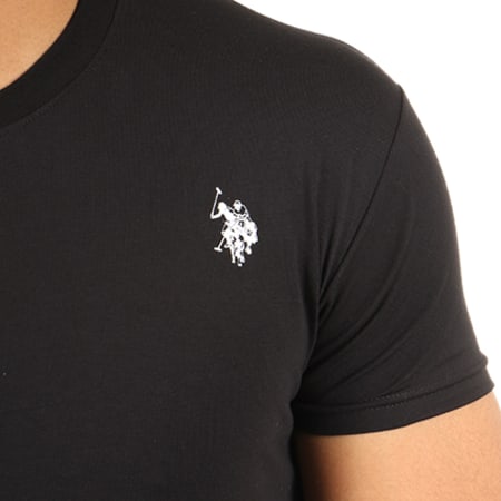 US Polo ASSN - Lot De 2 Tee Shirts Basic Crewneck Noir