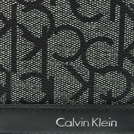 Calvin Klein - Portefeuille Greg Mono 5cc Gris