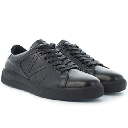 Versace Jeans Couture - Baskets Linea Brad DisH2 Calf Leather Noir