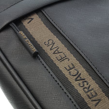 Versace Jeans Couture - Sacoche Linea Nastro Dis5 Palmellato Noir