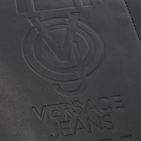 Versace Jeans Couture - Sacoche Linea Macrologo Dis2 Nappa Logata Noir