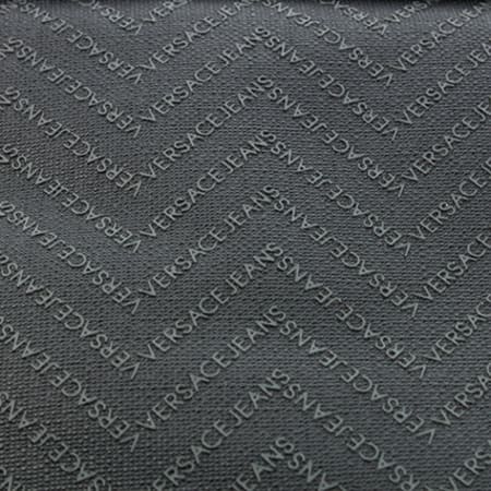 Versace Jeans Couture - Sacoche Linea Chevron Dis6 Saffiano Noir