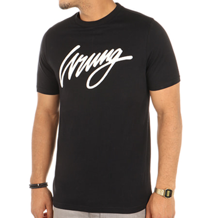 Wrung - Tee Shirt Signature Noir