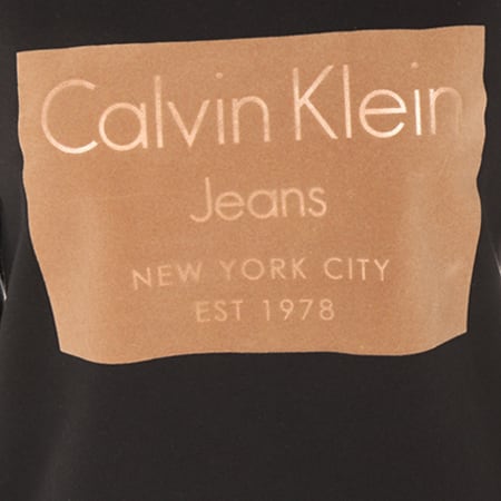 Calvin Klein - Sweat Crewneck Femme Hansi Noir 