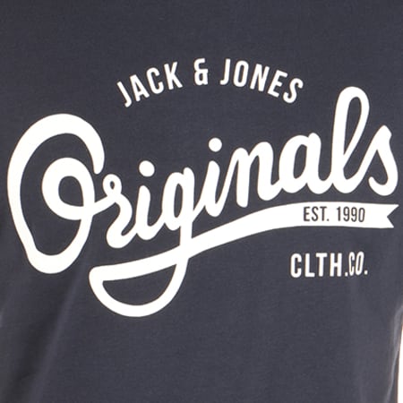 Jack And Jones - Tee Shirt Swell Bleu Marine
