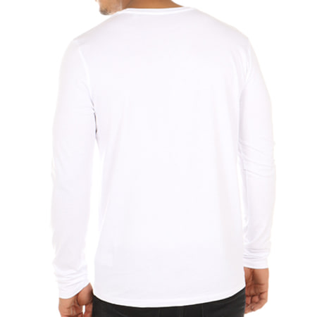 Jarod - Tee Shirt Manches Longues PPFF Blanc