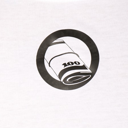OhMonDieuSalva - Tee Shirt Femme Abat La Hess Blanc Logo Noir