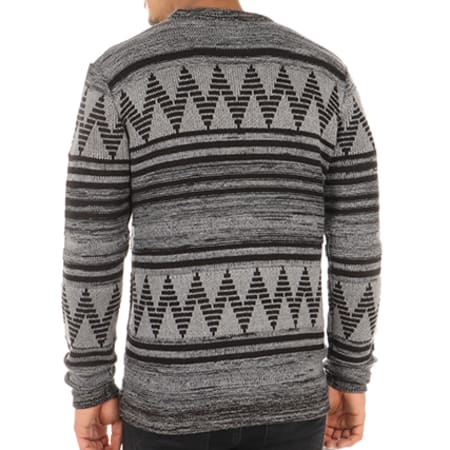 Only And Sons - Pull Dudley Gris Anthracite Chiné