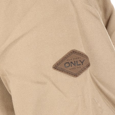 Only - Parka Femme Abby Beige