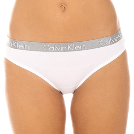 Calvin Klein - Lot De 3 Culottes QD3589E Rouge Blanc Bleu