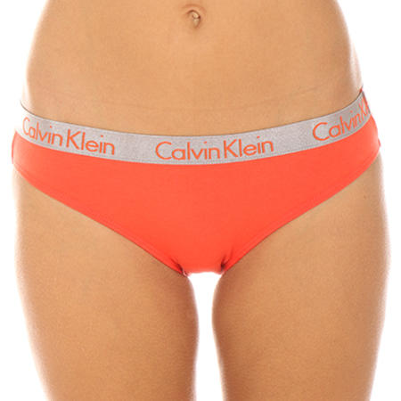 Calvin Klein - Lot De 3 Culottes QD3589E Rouge Blanc Bleu