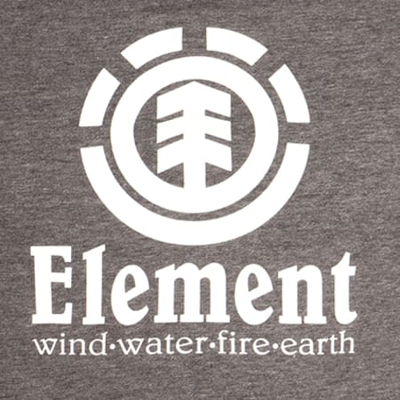 Element - Sweat Capuche Vertical Gris Anthracite Chiné 