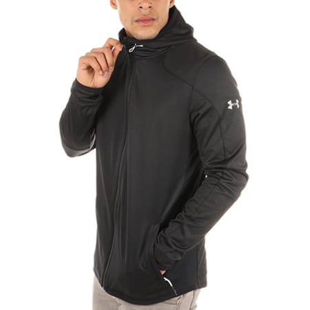Under Armour Sweat Zipp Capuche Reactor Noir Ryses