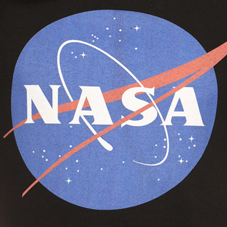 NASA - Sweat Capuche Insignia Front Noir