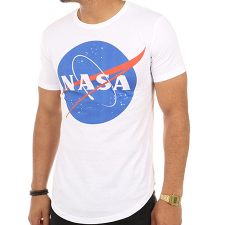 NASA - Tee Shirt Oversize Insignia Front Blanc