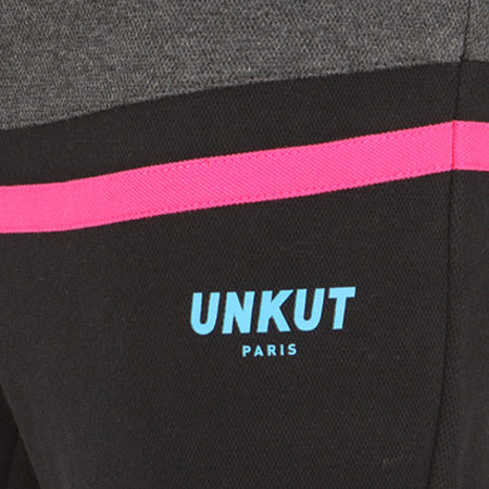 Unkut - Short Jogging Sidney Gris Anthracite Noir 