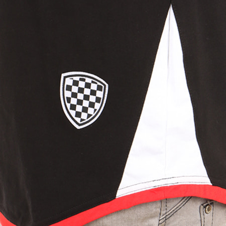 Unkut - Tee Shirt Oversize Avec Patchs Brodés Sprint Noir