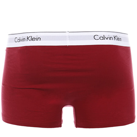 Calvin Klein - Lot De 2 Boxers Modern Cotton NB1086A Noir Bordeaux