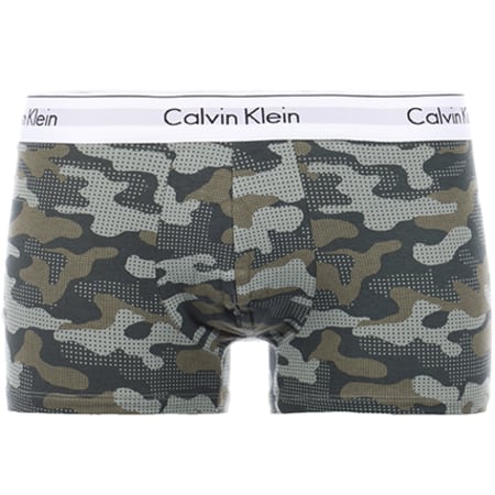 Calvin Klein - Boxer Modern Cotton NB1384A Vert Kaki Camouflage