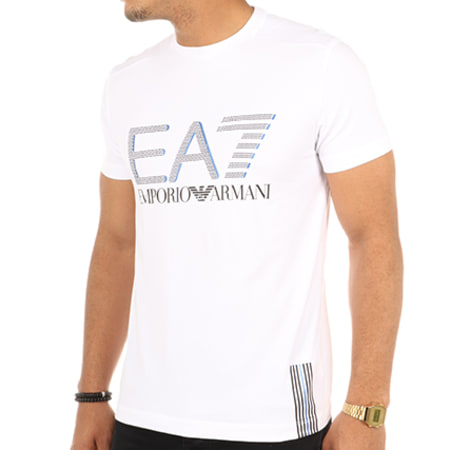 EA7 Emporio Armani - Tee Shirt 6YPT79-PJ20Z Blanc