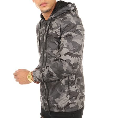 Ikao - Coupe Vent F18048 Gris Camouflage