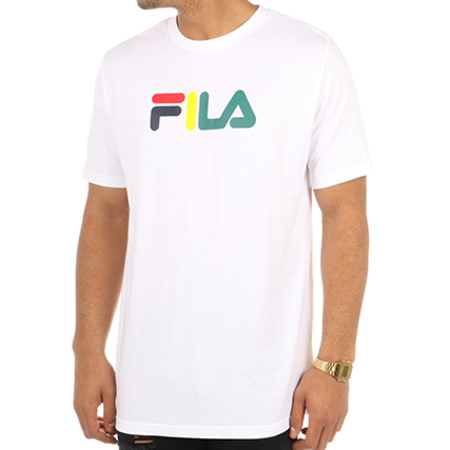 Fila - Tee Shirt Boyfriend FW16BKW023 Blanc