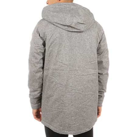 Only And Sons - Parka Frode Melange Gris Chiné